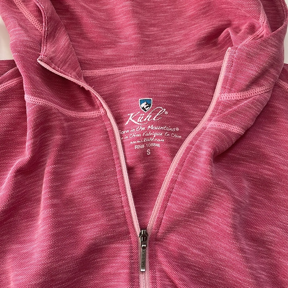 Kühl pink full zip athletic jacket size small - Picture 3 of 6